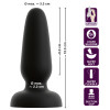Black Velvets Silicone Plug S