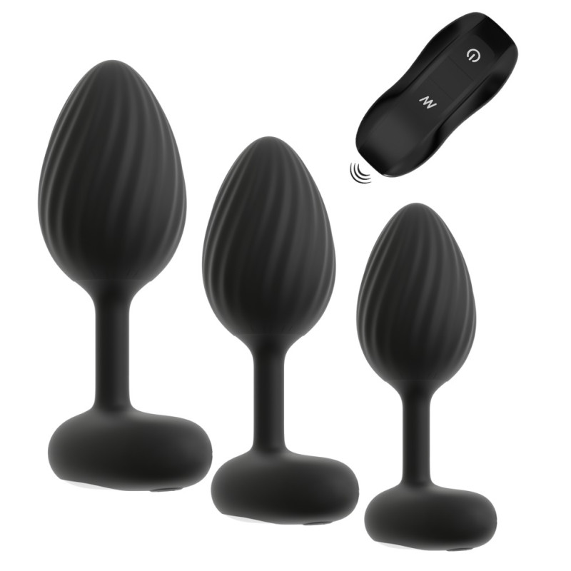ANOS Vibrating Butt Plug Train