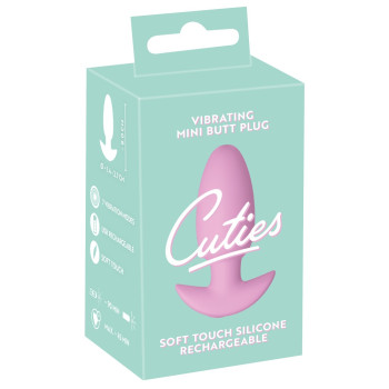 Cuties Vibrating Plug Rose