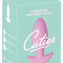 Cuties Vibrating Plug Rose