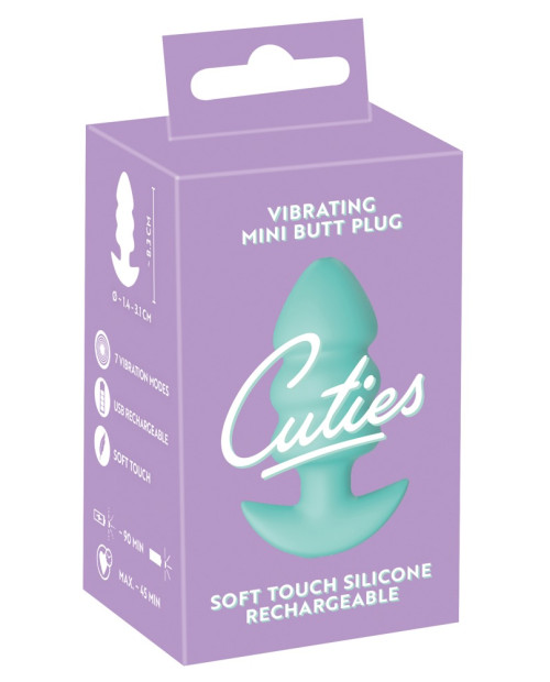 Cuties Vibrating Plugs Green