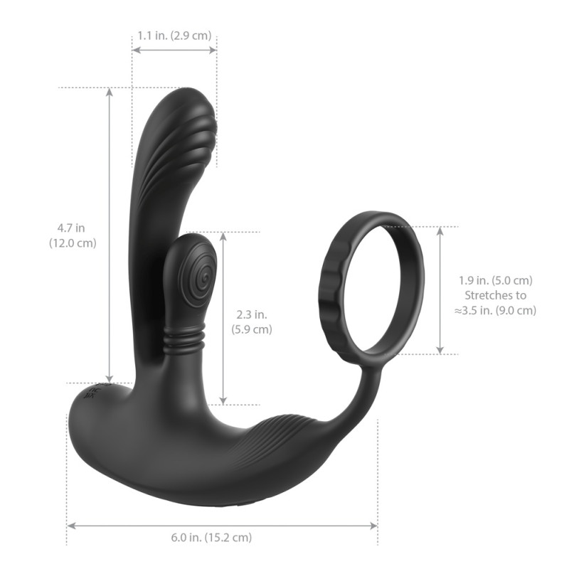 AFE Ass-Gasm IntiMotion Black
