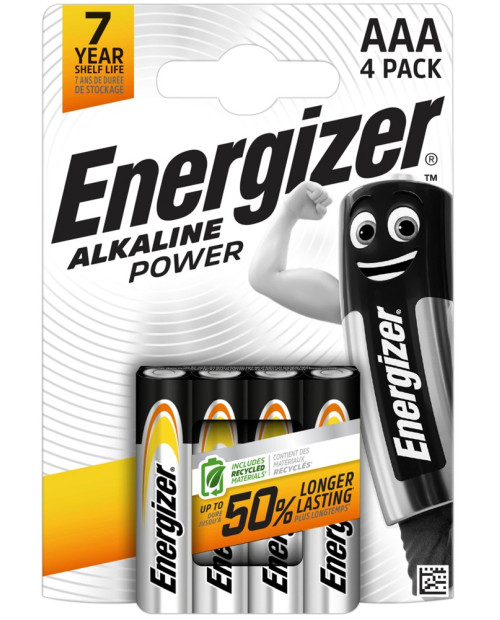 Energizer AAA 12 x pack of 4