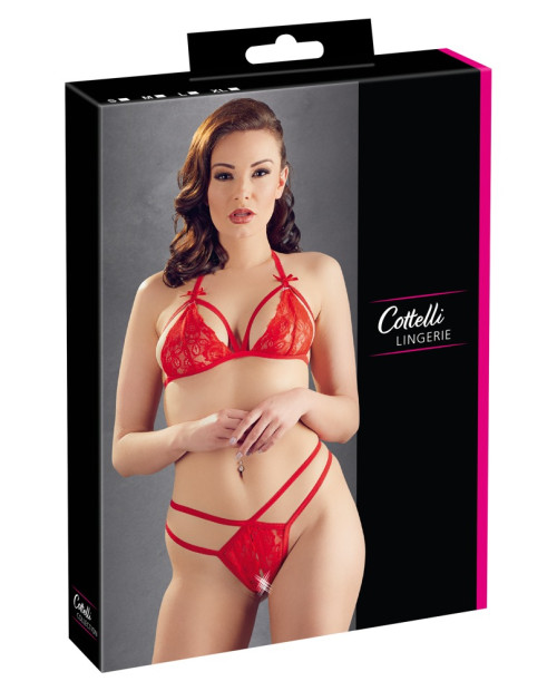 Lace Set red