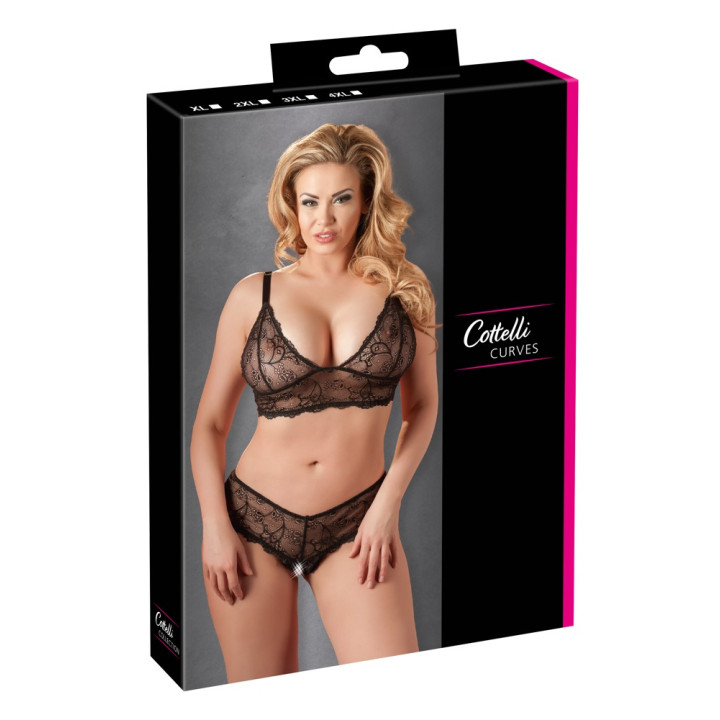Bra and String black