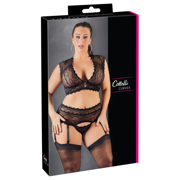 Lace Set black