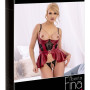 Shelf Bra Set red
