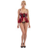 Shelf Bra Set red