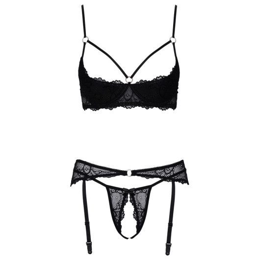 3-Piece Shelf Bra Set