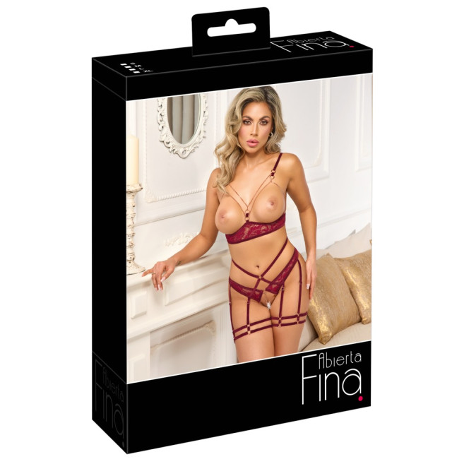 Suspender Set red