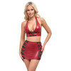 Top & Skirt red