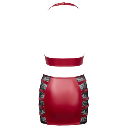 Top & Skirt red