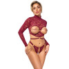 Open Top & Thong red