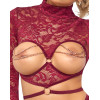 Open Top & Thong red