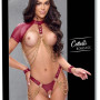 Top+Thong Bondage red