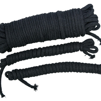 Bondage Ropes black