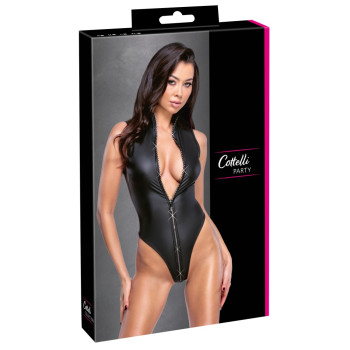 Body Rhinestone Zip