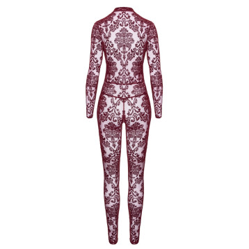 Noir Jumpsuit red