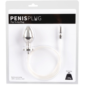 Penisplug Piss to Ass