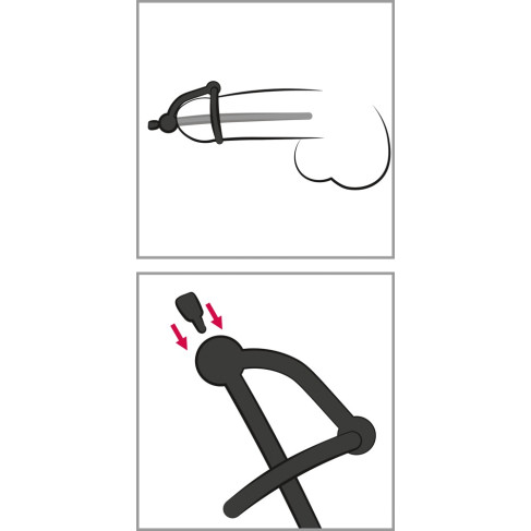 Penis plug Piss Play with Stop