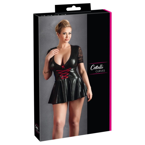 Dress black/red