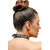 Leder Halsfessel Kette
