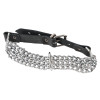 Leder Halsfessel Kette