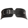Leather collar and handcuffs
