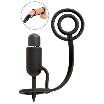 PenisPlug w. Vibrator and Cock