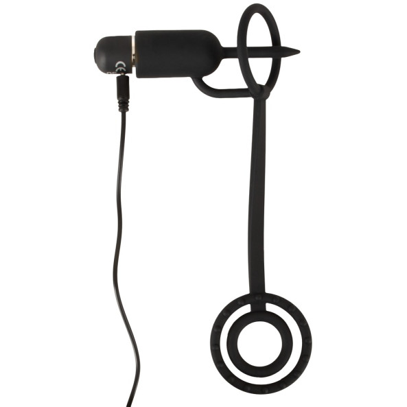 PenisPlug w. Vibrator and Cock