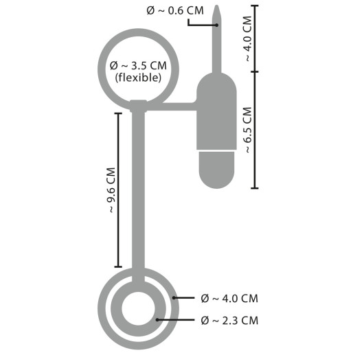 PenisPlug w. Vibrator and Cock