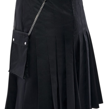Men's Kilt Black