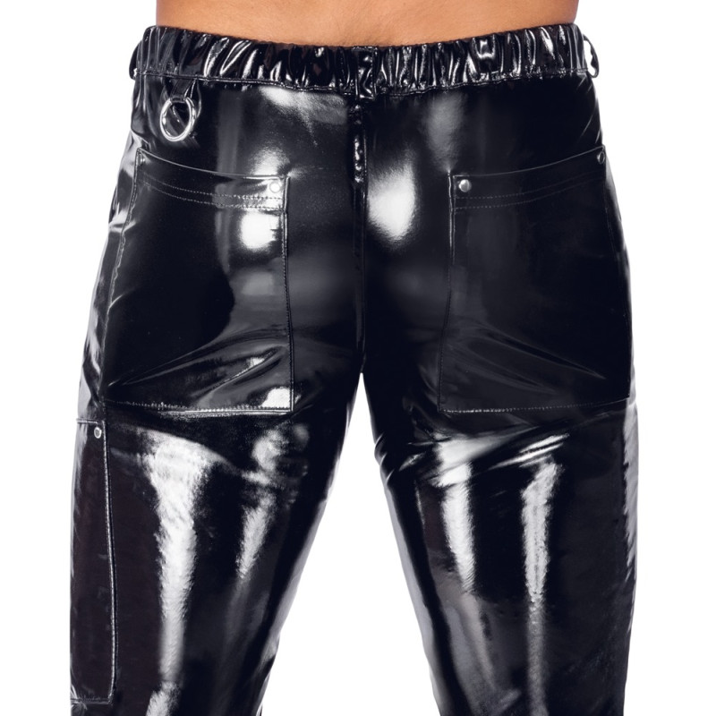 Men's Vinyl Trousers