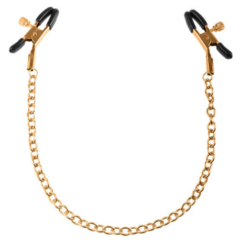 FFS Gold Chain Nipple Clamps