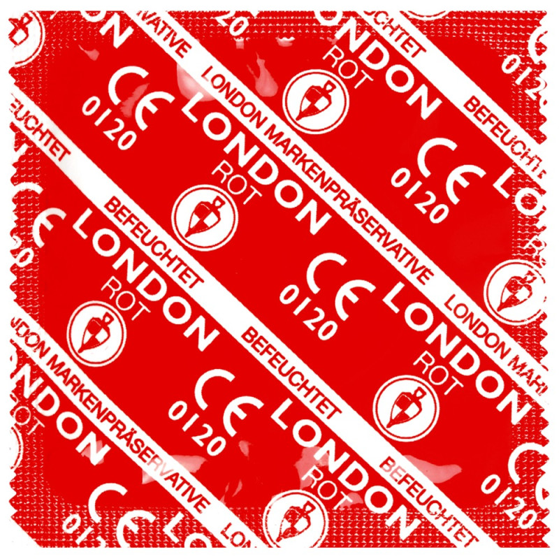 London red condoms 100 pcs.
