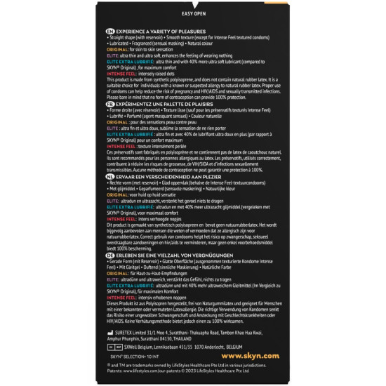 SKYN Selection+ 10 pieces