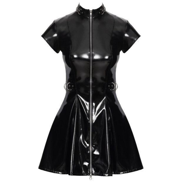 Vinyl Dress flared S