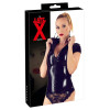 Latex Shirt Zip black