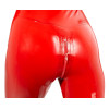 Latex Catsuit red