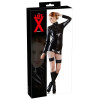 Latex Shirt zip black