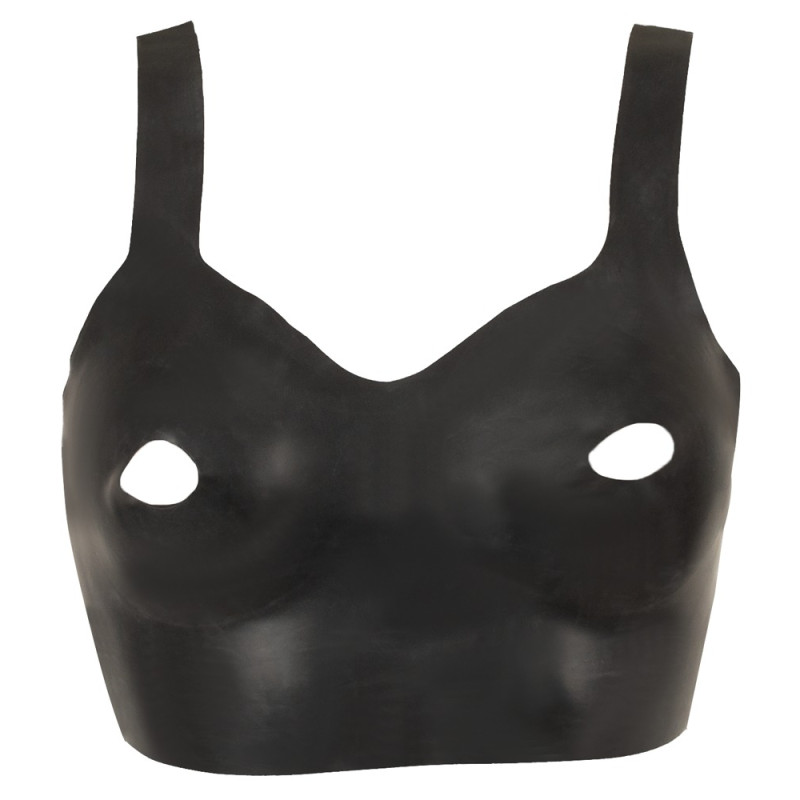 Latex Top black