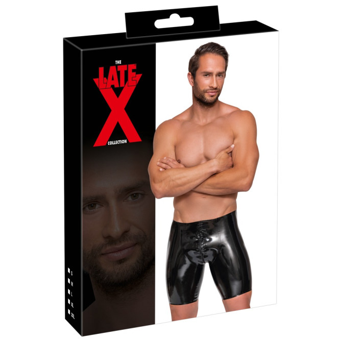 Men's Latex Pants Zip