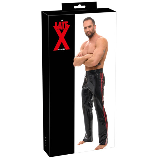 Men's Latex Trousers black