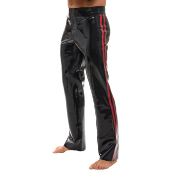 Men's Latex Trousers black