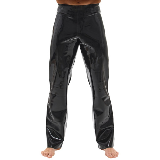 Men's Latex Trousers black