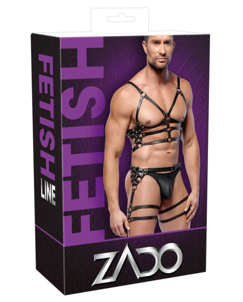 Leather Harness Set M/L