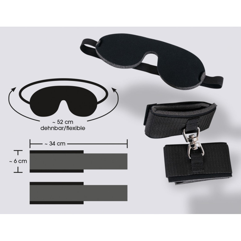 Bad Kitty Blindfold/Handcuffs
