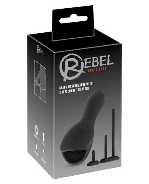 Rebel Glans Masturbation w.3Di