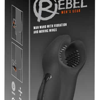Rebel Man Wand w Moving Wings