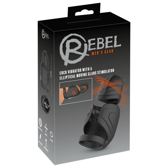 Rebel Cock Vibrator w Glans St